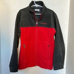 Columbia Boys Sports Wear Fleece Jacket Size S (8)
